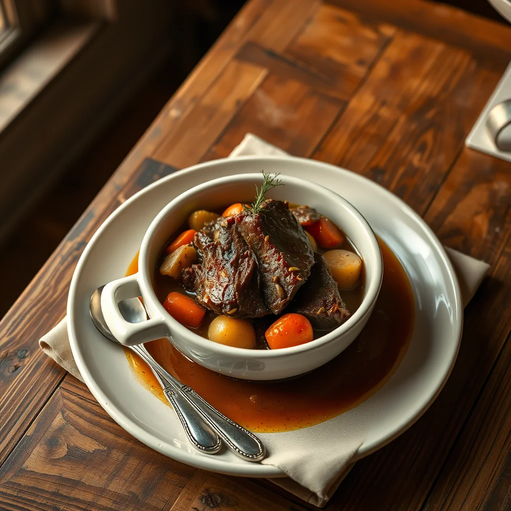 Stewed Brisket Of Beef — Meat & Poultry
