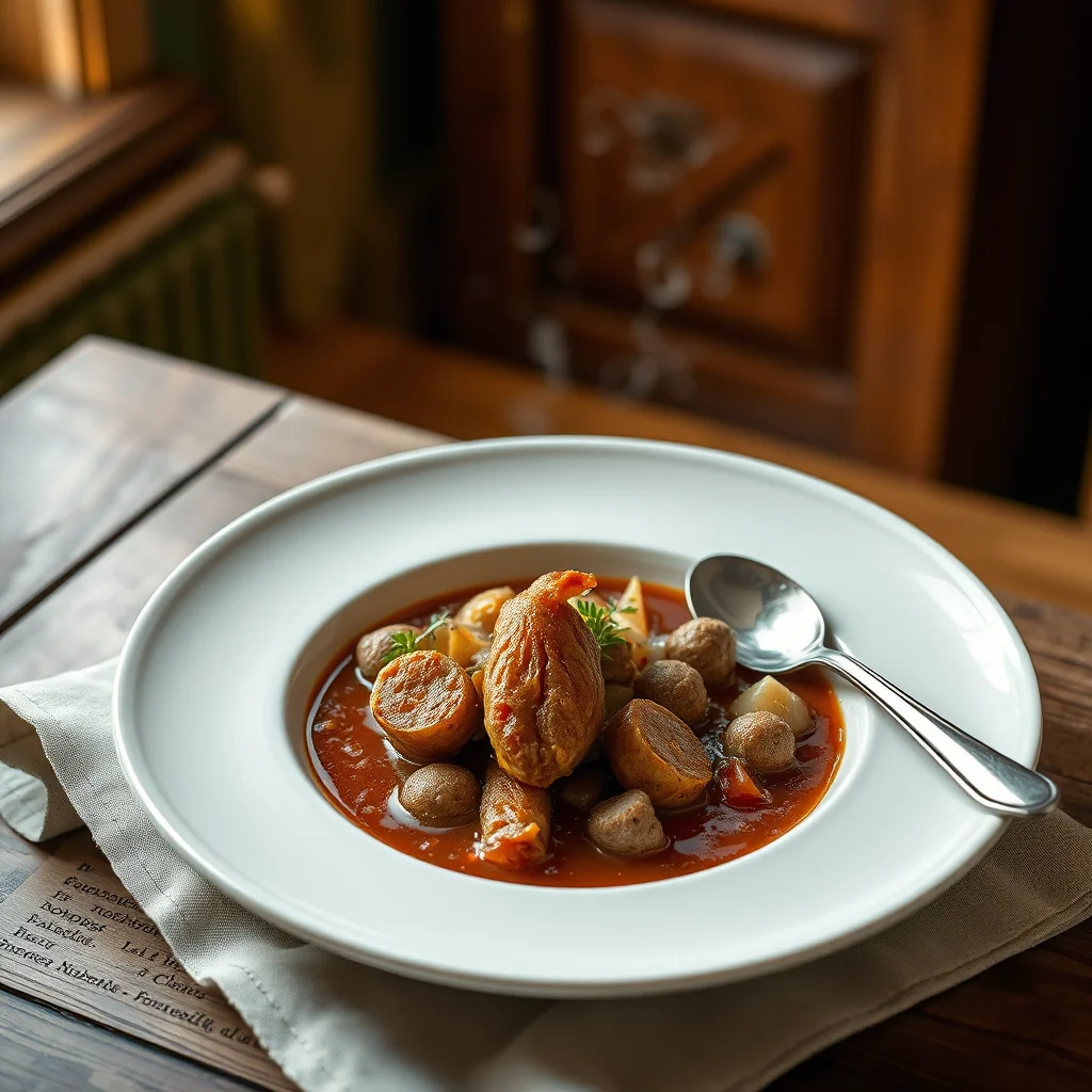 Stewed Rabbit — Meat & Poultry
