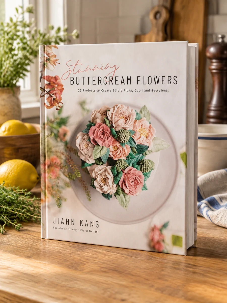 Stunning Buttercream Flowers: 25 Projects to Create Edible Flora, Cacti and Succulents