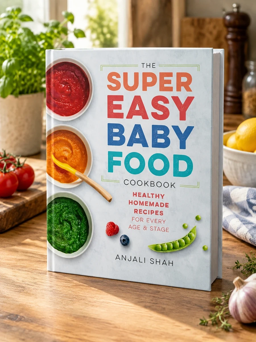 Super Easy Baby Food Cookbook: Healthy Homemade Recipes for Every Age and Stage