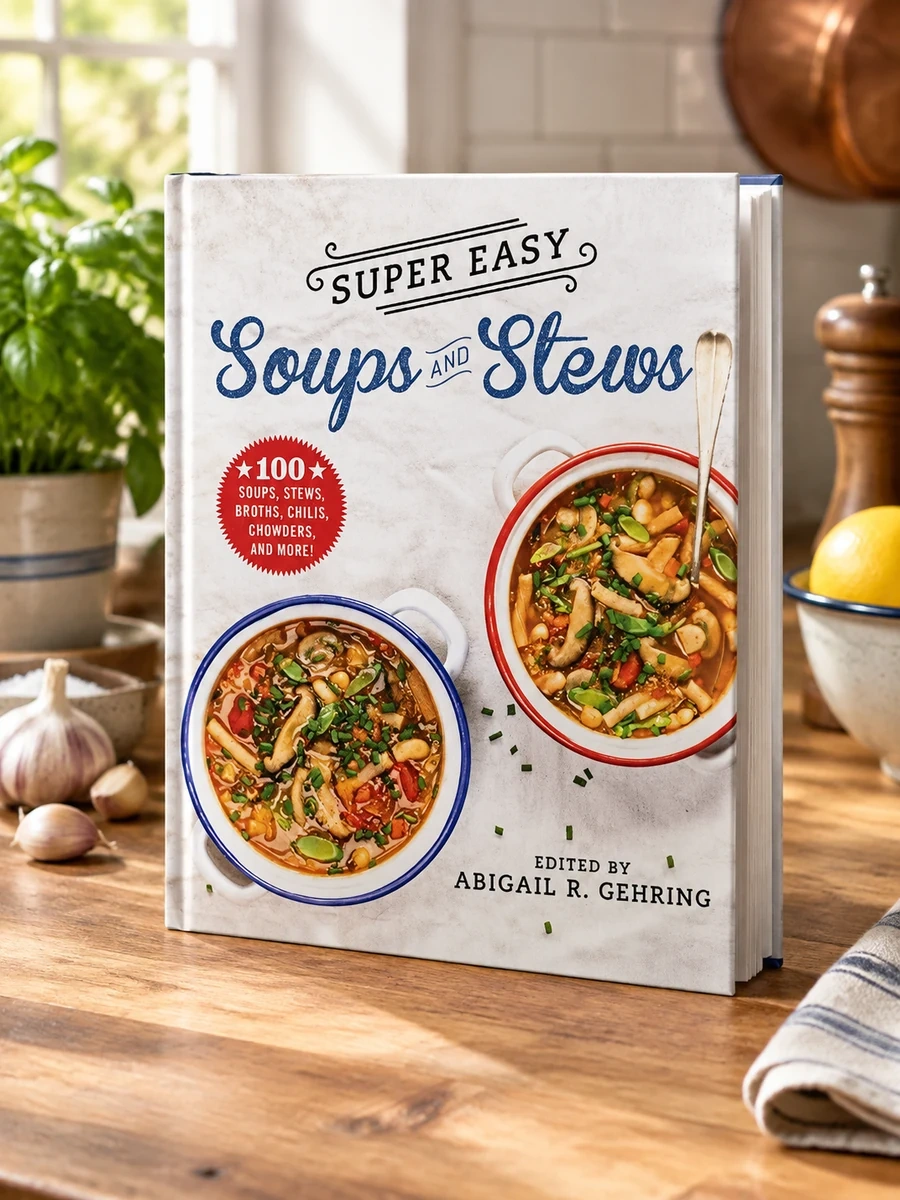 Super Easy Soups and Stews: 100 Soups, Stews, Broths, Chilis, Chowders, and More!