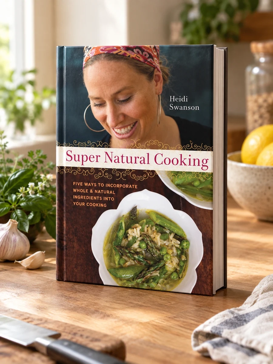 Cover of Super Natural Cooking: Five Delicious Ways to Incorporate Whole and Natural Foods Into Your Cooking [A Cookbook]