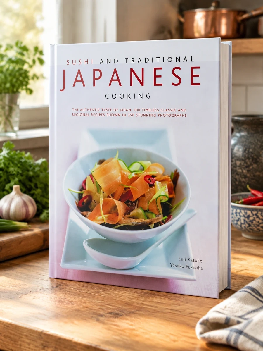 Sushi and Traditional Japanese Cooking: The Authentic Taste of Japan: 100 Timeless Classic and Regional Recipes Shown in 300 Stunning Photographs