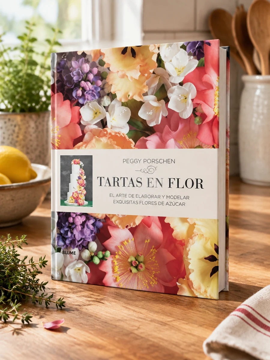 Tartas En Flor: El Arte de Elaborar Y Modelar Exquisitas Flores de Azucar