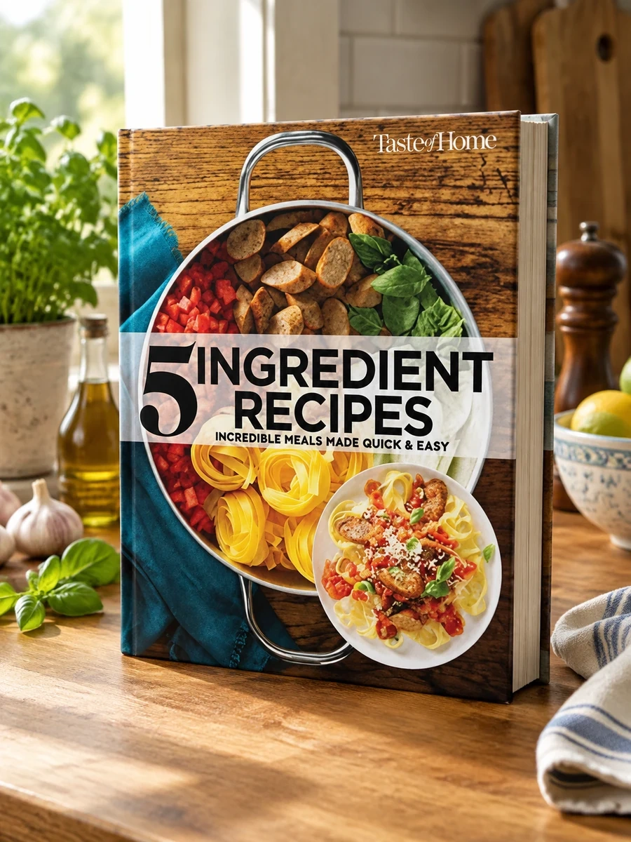 Taste of Home 5 Ingredient Cookbook 2e: Incredible Meals Made Quick & Easy