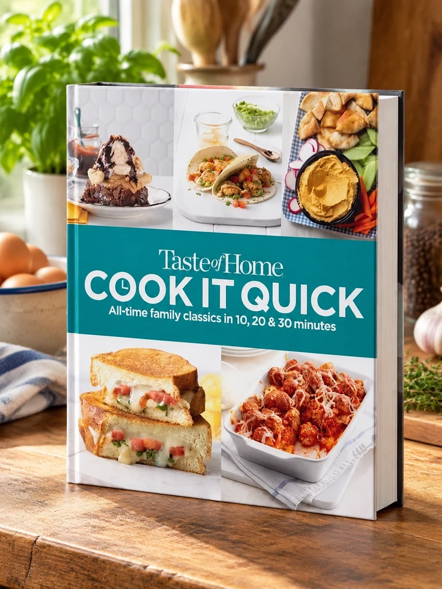 Cover of Taste of Home Cook It Quick: All-Time Family Classics in 10, 20 & 30 Minutes