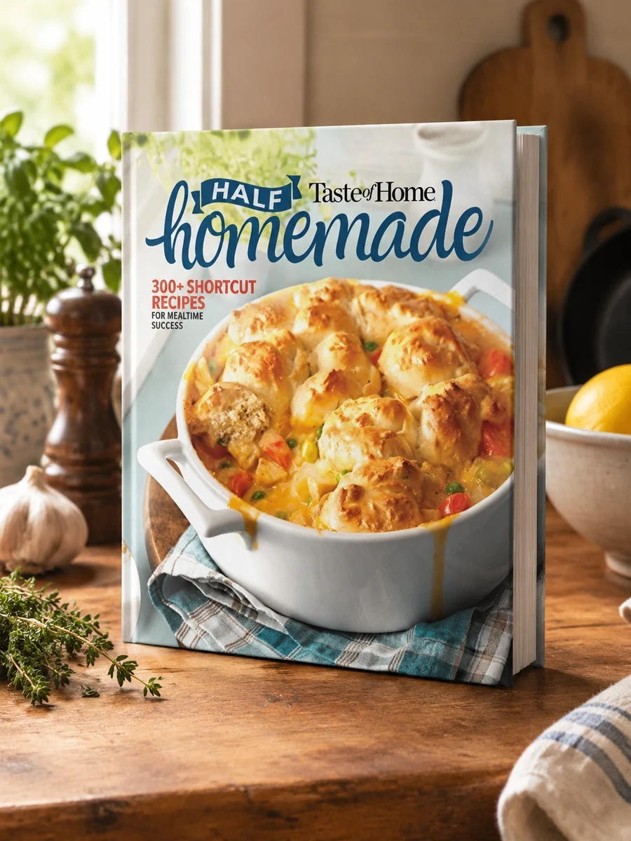 Taste of Home Half Homemade: 300+ Shortcut Recipes for Dinnertime Success!