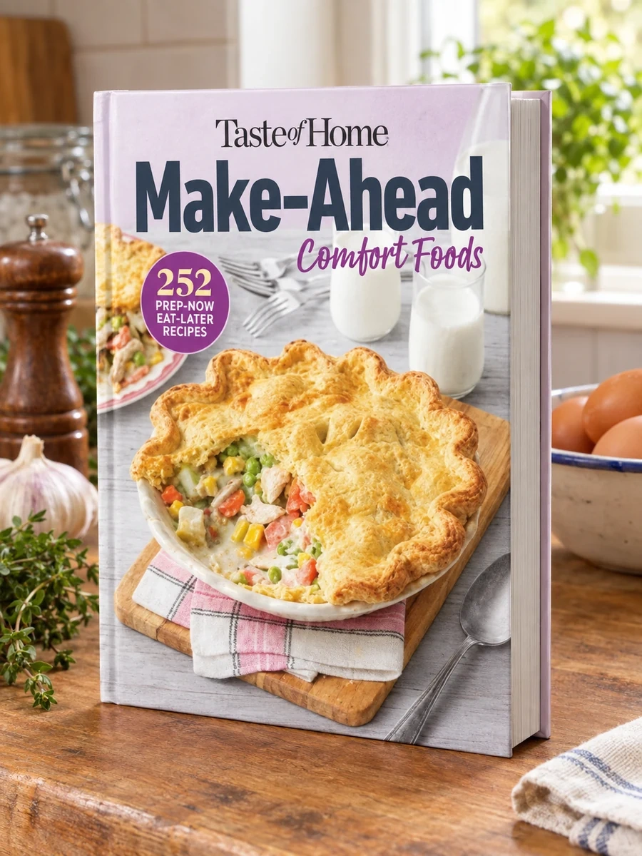 Cover of Taste of Home Make Ahead Comfort Foods: 252 Recipes, Prep-Now Eat-Later, Freezer-Friendly