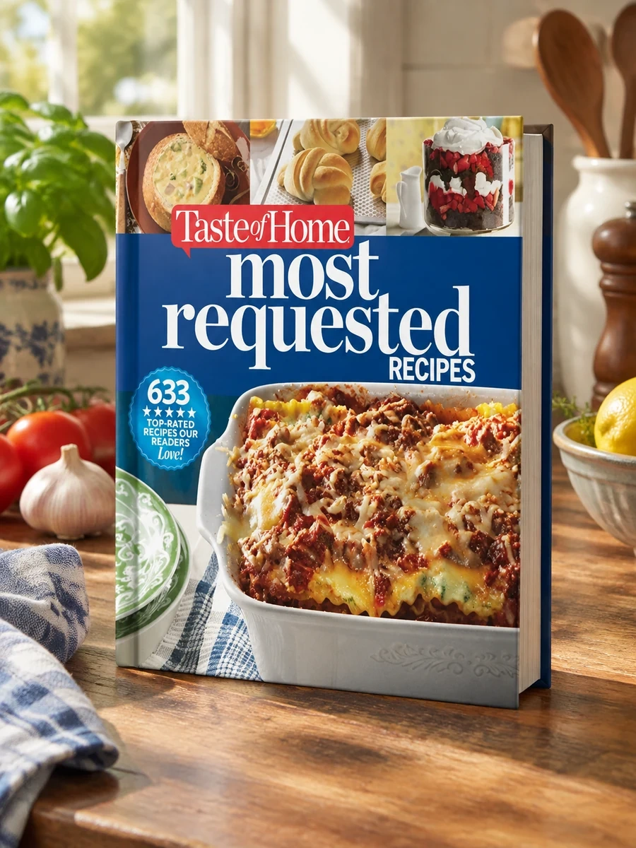 Taste of Home Most Requested Recipes: 633 Top-Rated Recipes with Easy Step-By-Step Instructions