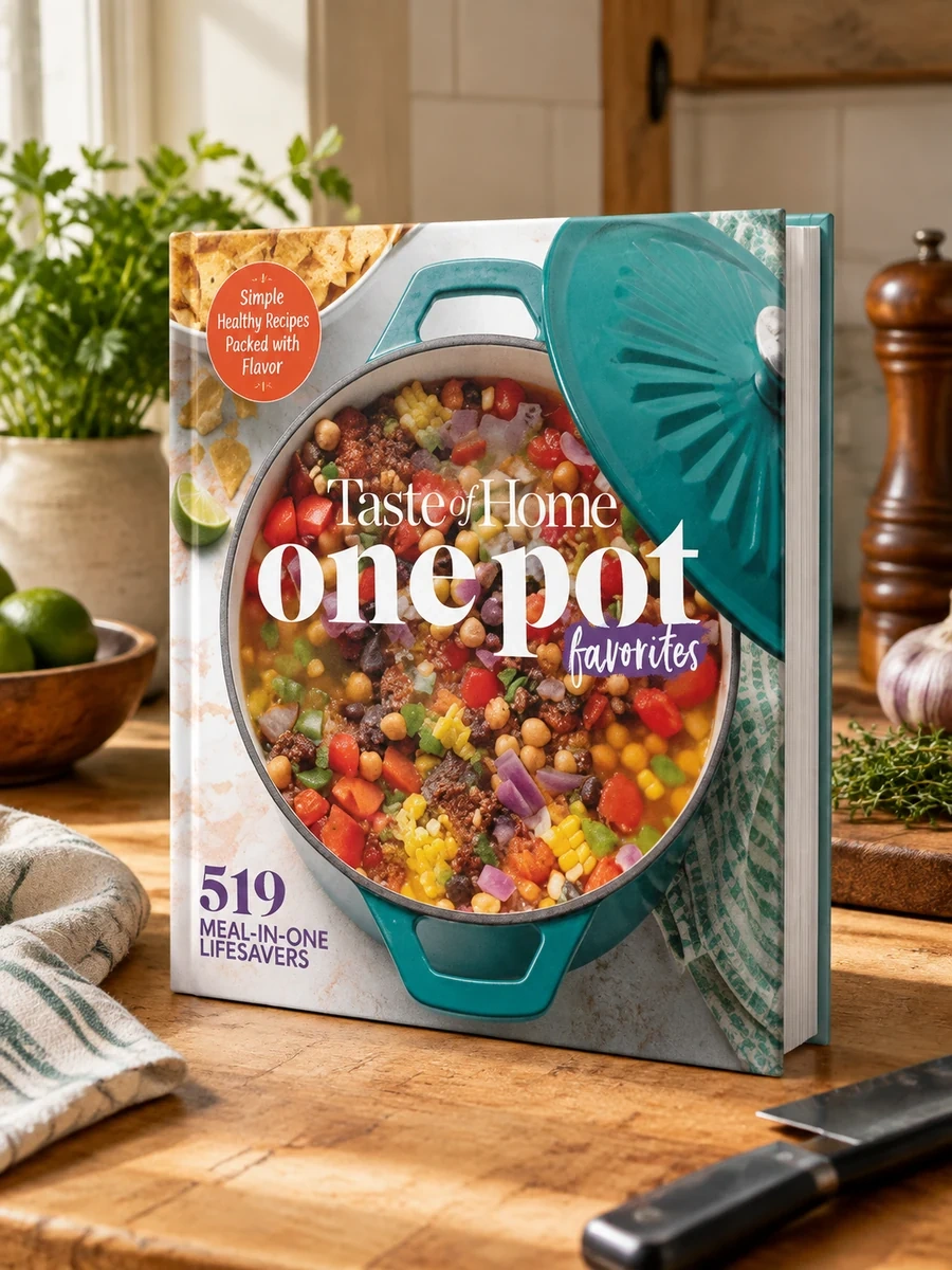 Taste of Home One Pot Favorites: 519 Dutch Oven, Instant Pot(r), Sheet Pan and Other Meal-In-One Lifesavers