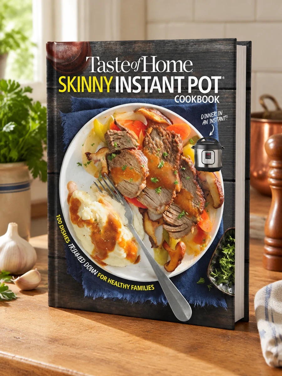 Taste of Home Skinny Instant Pot: 100 Dishes Trimmed Down for Healthy Families