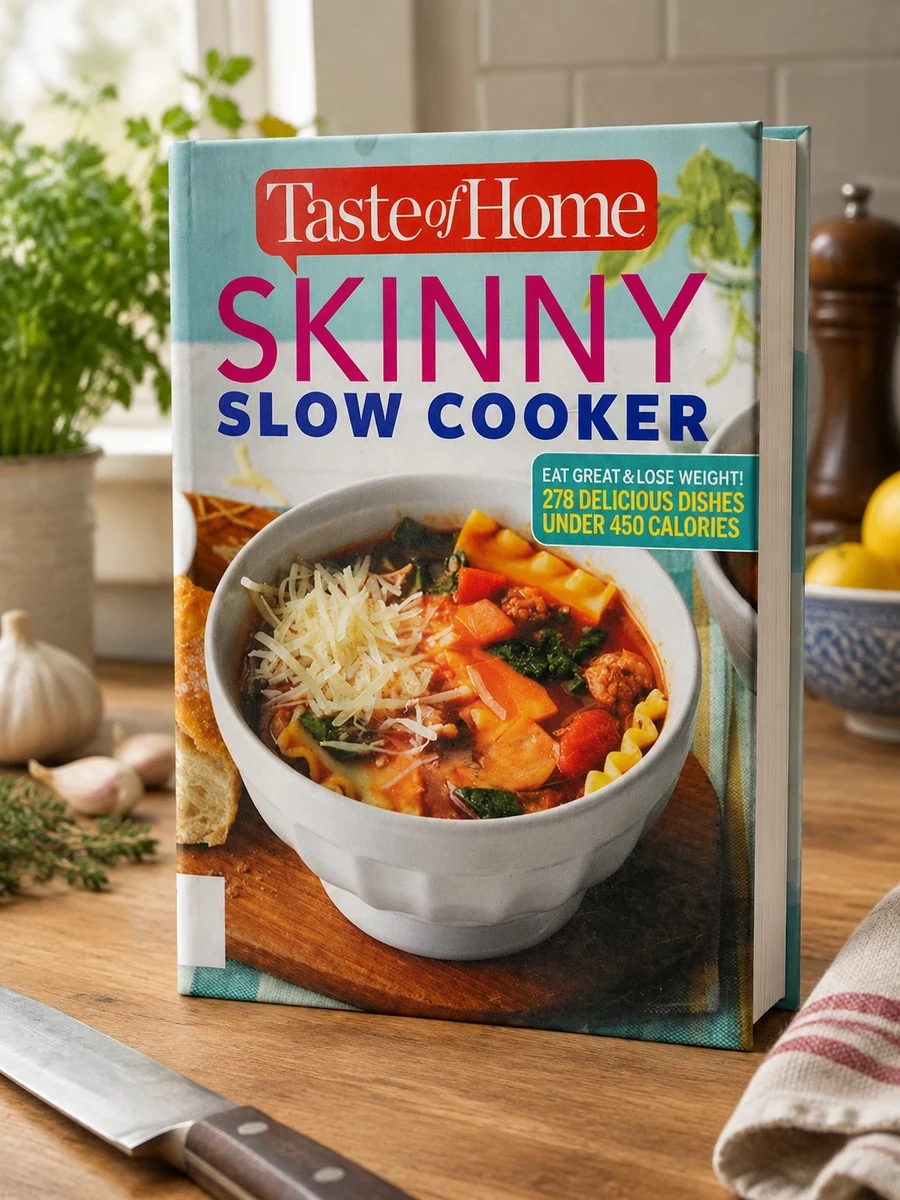 Taste of Home Skinny Slow Cooker: Cook Smart, Eat Smart with 352 Healthy Slow-Cooker Recipes