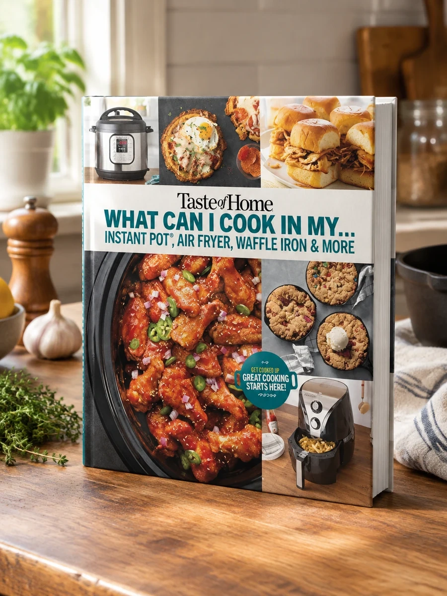 Taste of Home What Can I Cook in My Instant Pot, Air Fryer, Waffle Iron...?: Get Geared Up, Great Cooking Starts Here
