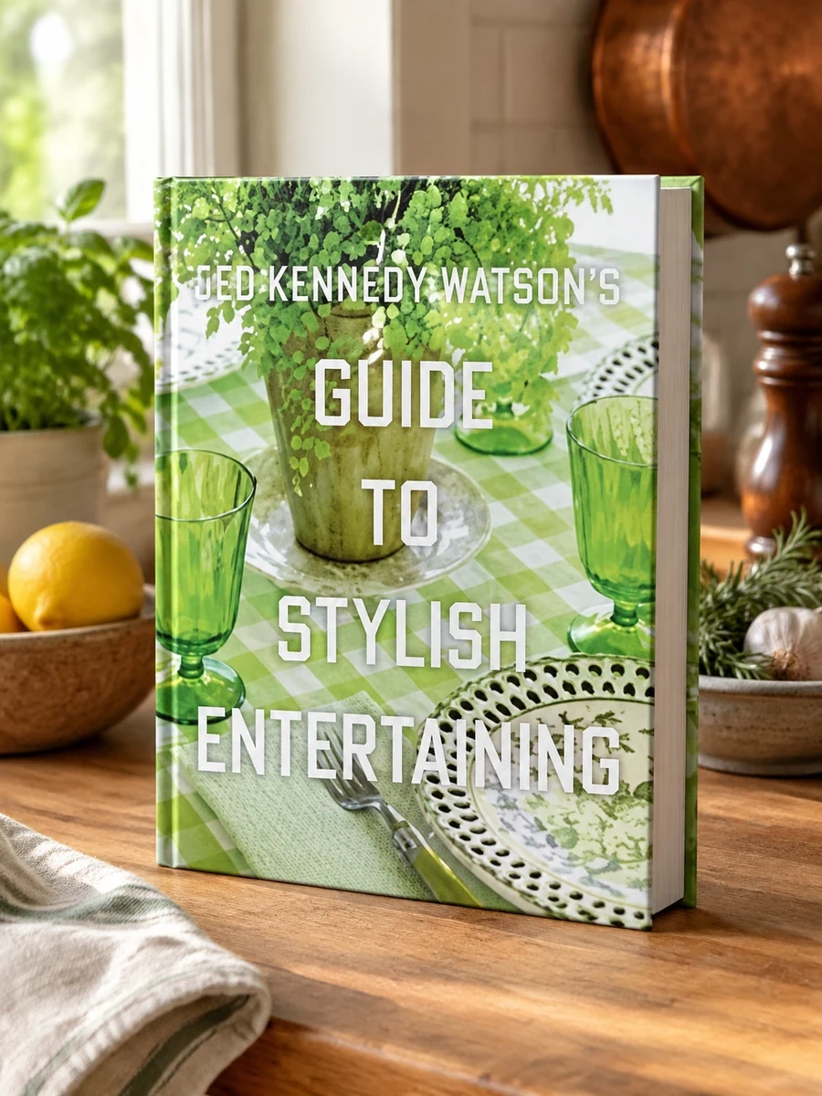 Ted Kennedy Watson's Guide to Stylish Entertaining