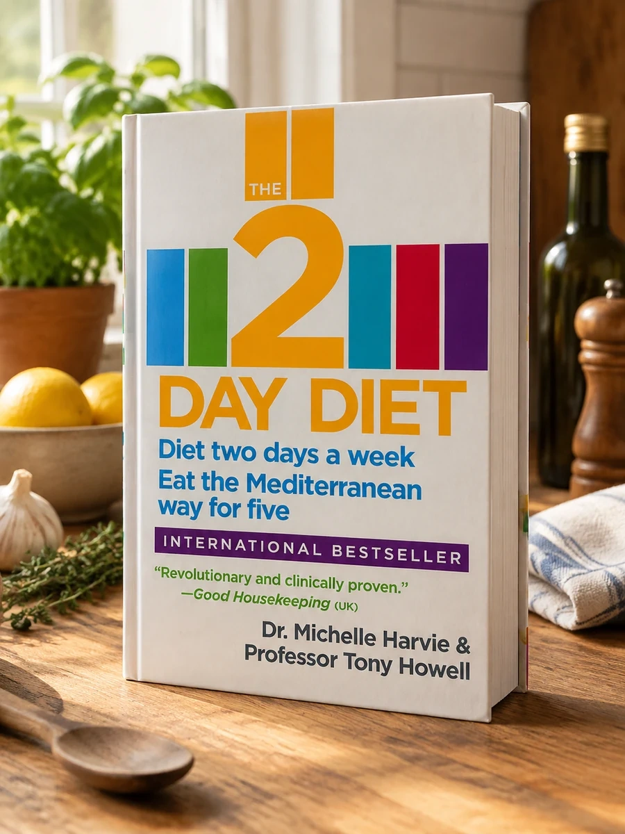 The 2-Day Diet: Diet two days a week. Eat the Mediterranean way for five.