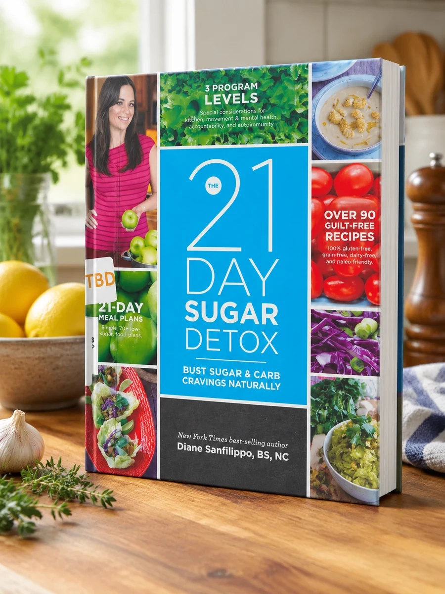 The 21-Day Sugar Detox: Bust Sugar and Carb Cravings Naturally