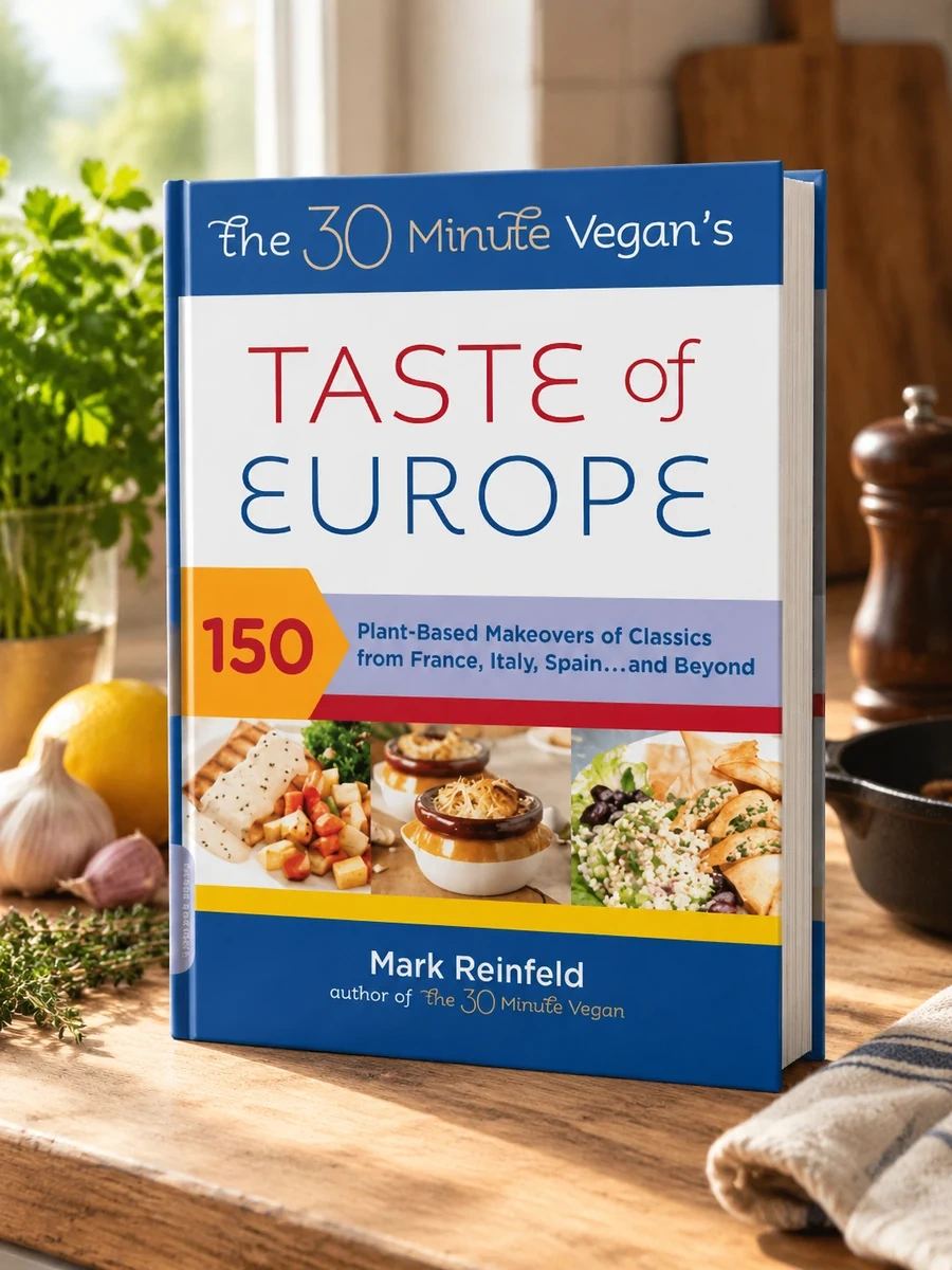 The 30-Minute Vegan's Taste of Europe: 150 Plant-Based Makeovers of Classics from France, Italy, Spain, and Beyond
