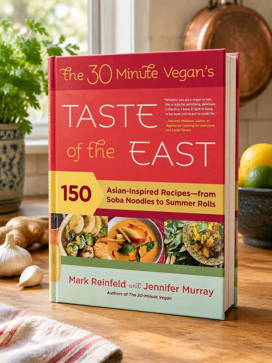 The 30-Minute Vegan's Taste of the East: 150 Asian-Inspired Recipes--From Soba Noodles to Summer Rolls