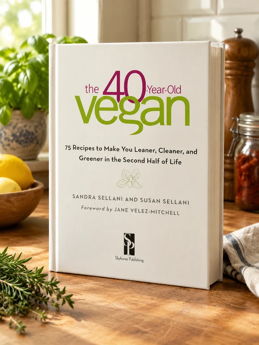The 40-Year-Old Vegan: 75 Recipes to Make You Leaner, Cleaner, and Greener in the Second Half of Life