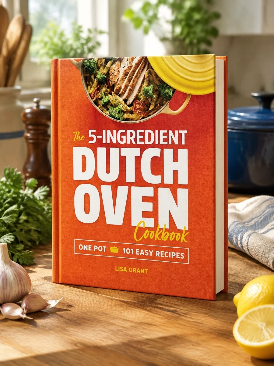The 5-Ingredient Dutch Oven Cookbook: One Pot, 101 Easy Recipes