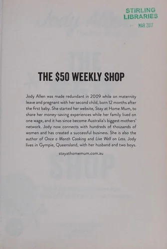 The $50 Weekly Shop by Allen, Jody