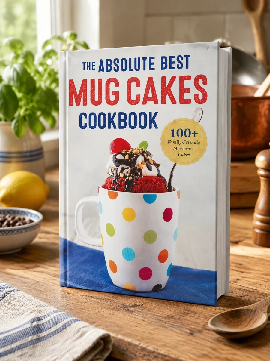 The Absolute Best Mug Cakes Cookbook: 100 Family-Friendly Microwave Cakes