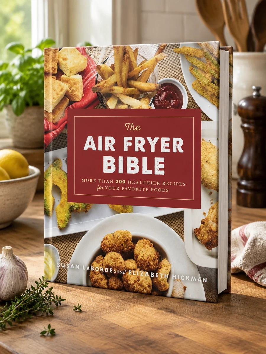 The Air Fryer Bible (Cookbook): More Than 200 Healthier Recipes for Your Favorite Foods