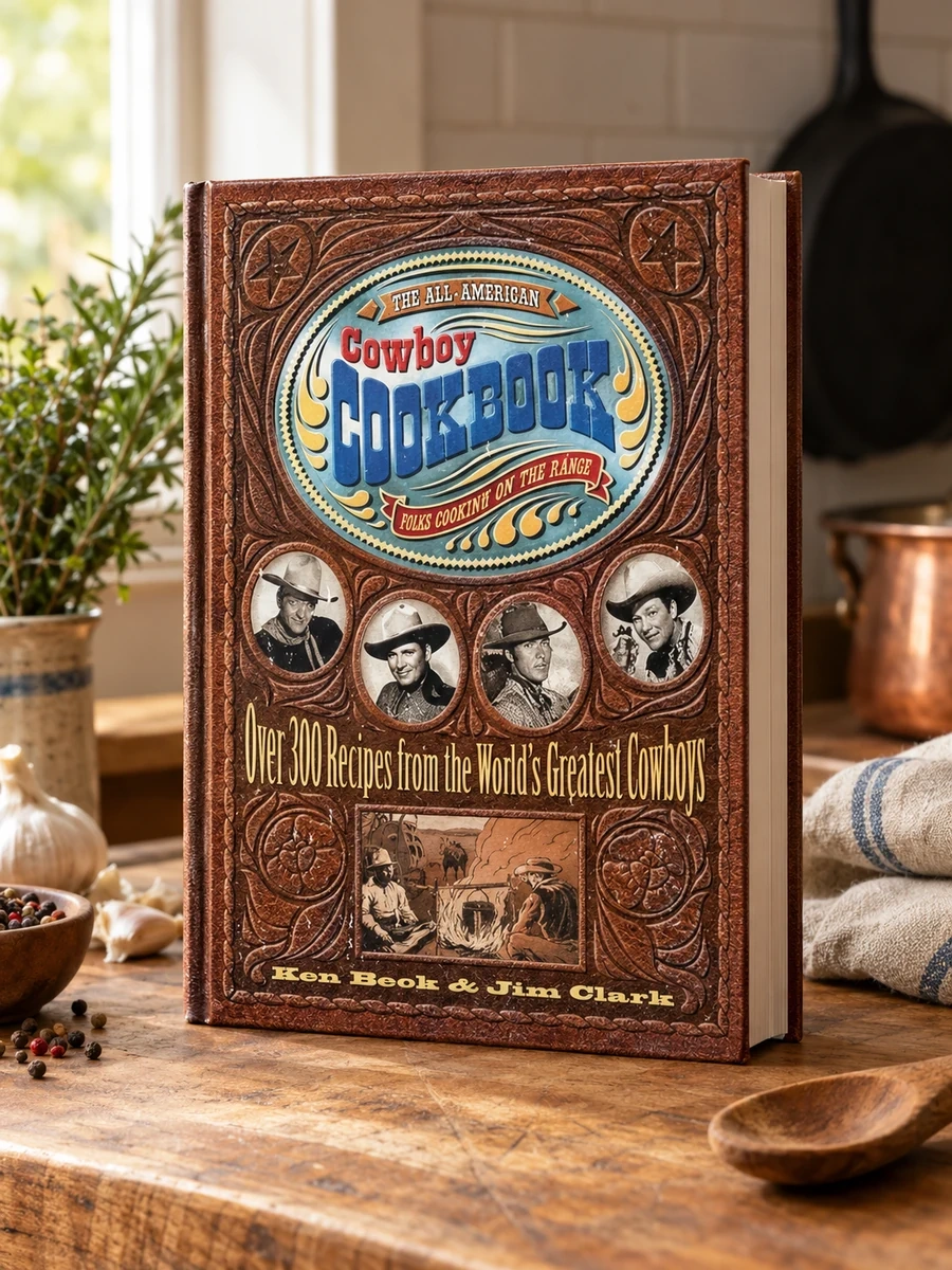 The All-American Cowboy Cookbook: Over 300 Recipes from the World's Greatest Cowboys (Western Home Cooking from Out on the Range Right to Your Dinner Tabl