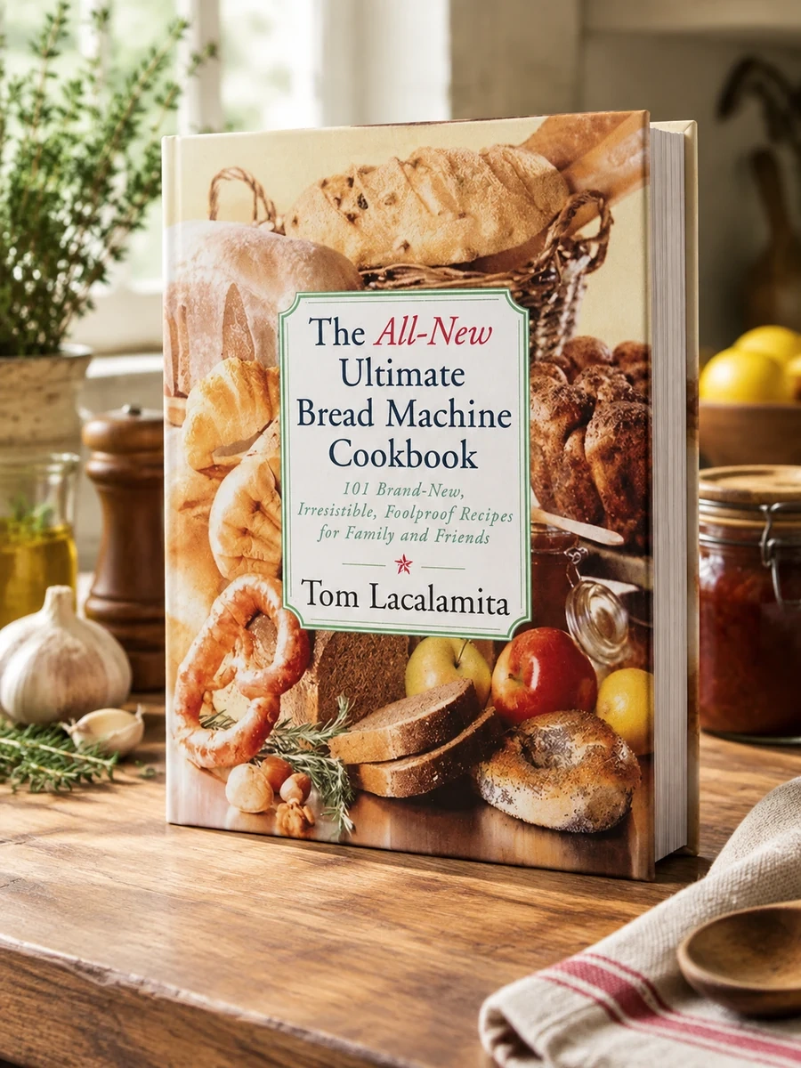 The All New Ultimate Bread Machine Cookbook: 101 Brand New Irresistible Foolproof Recipes for Family and Friends
