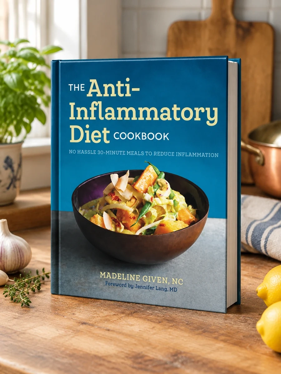 The Anti Inflammatory Diet Cookbook: No Hassle 30-Minute Recipes to Reduce Inflammation