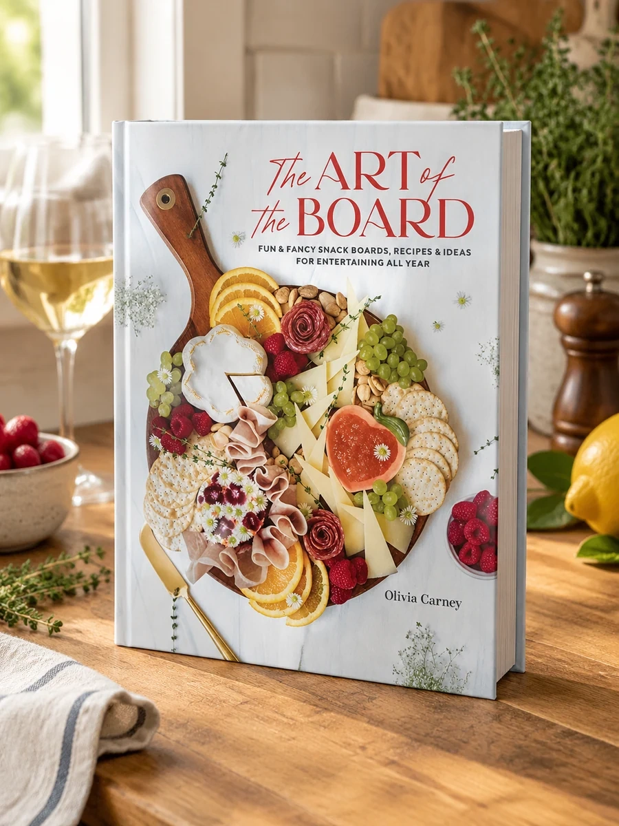 The Art of the Board: Fun & Fancy Snack Boards, Recipes & Ideas for Entertaining All Year