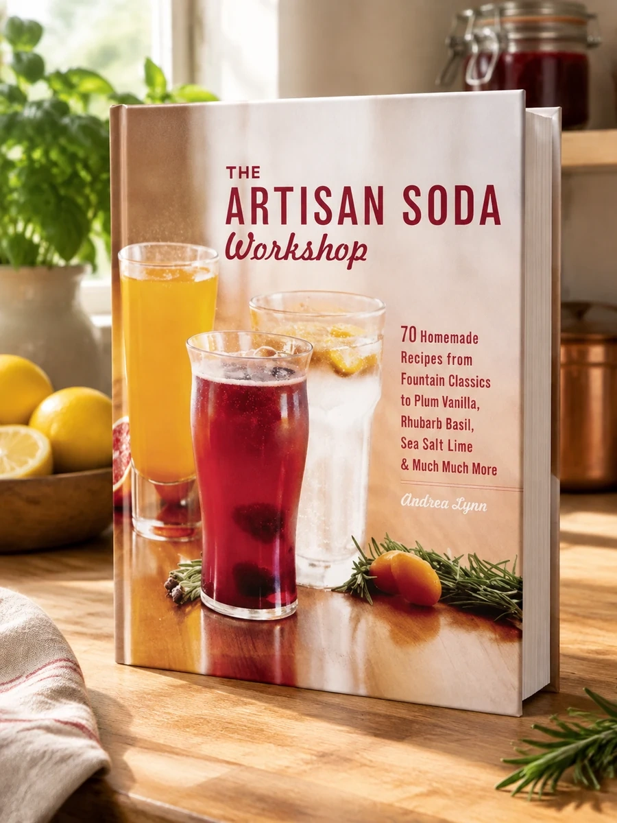 Cover of The Artisan Soda Workshop: 75 Homemade Recipes from Fountain Classics to Rhubarb Basil, Sea Salt Lime, Cold-Brew Coffee and Muc