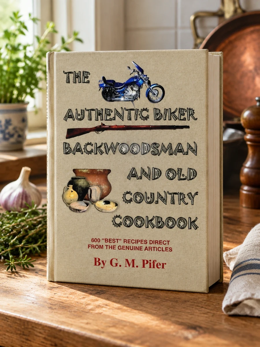 The Authentic Biker Backwoodsman and Old Country Cookbook: 600 "Best" Recipes from the Genuine Articles