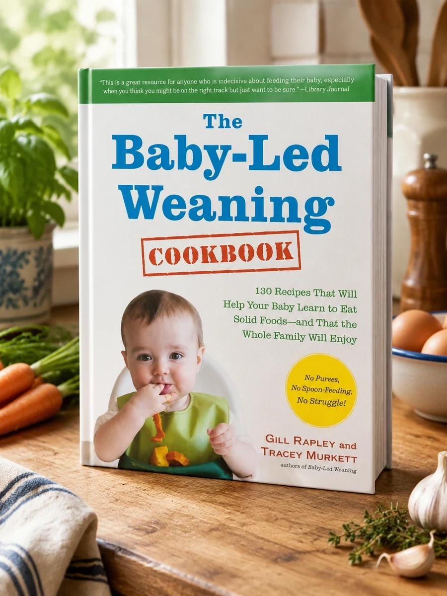 Cover of The Baby-Led Weaning Cookbook: Delicious Recipes That Will Help Your Baby Learn to Eat Solid Foods - And That the Whole Family Will Enjoy