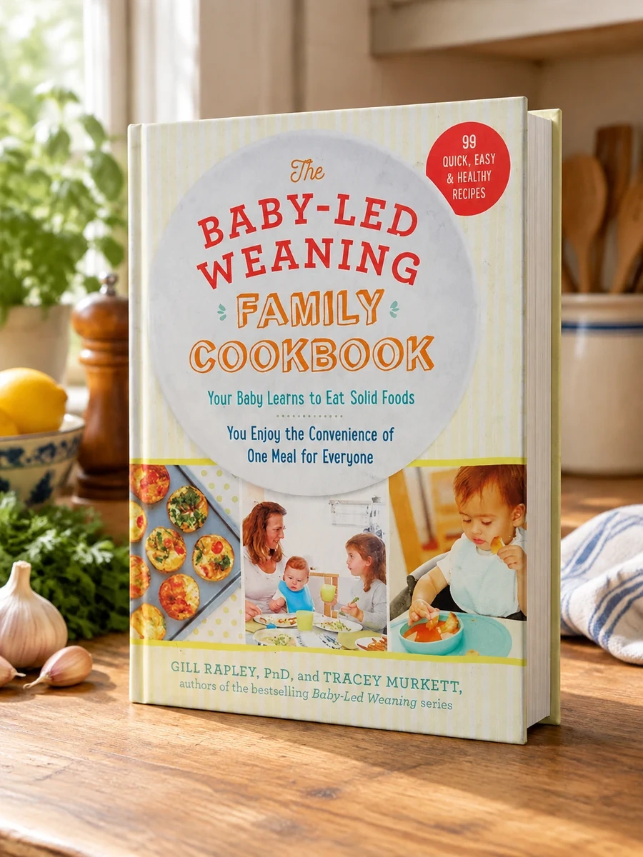 The Baby-Led Weaning Family Cookbook: Your Baby Learns to Eat Solid Foods, You Enjoy the Convenience of One Meal for Everyone