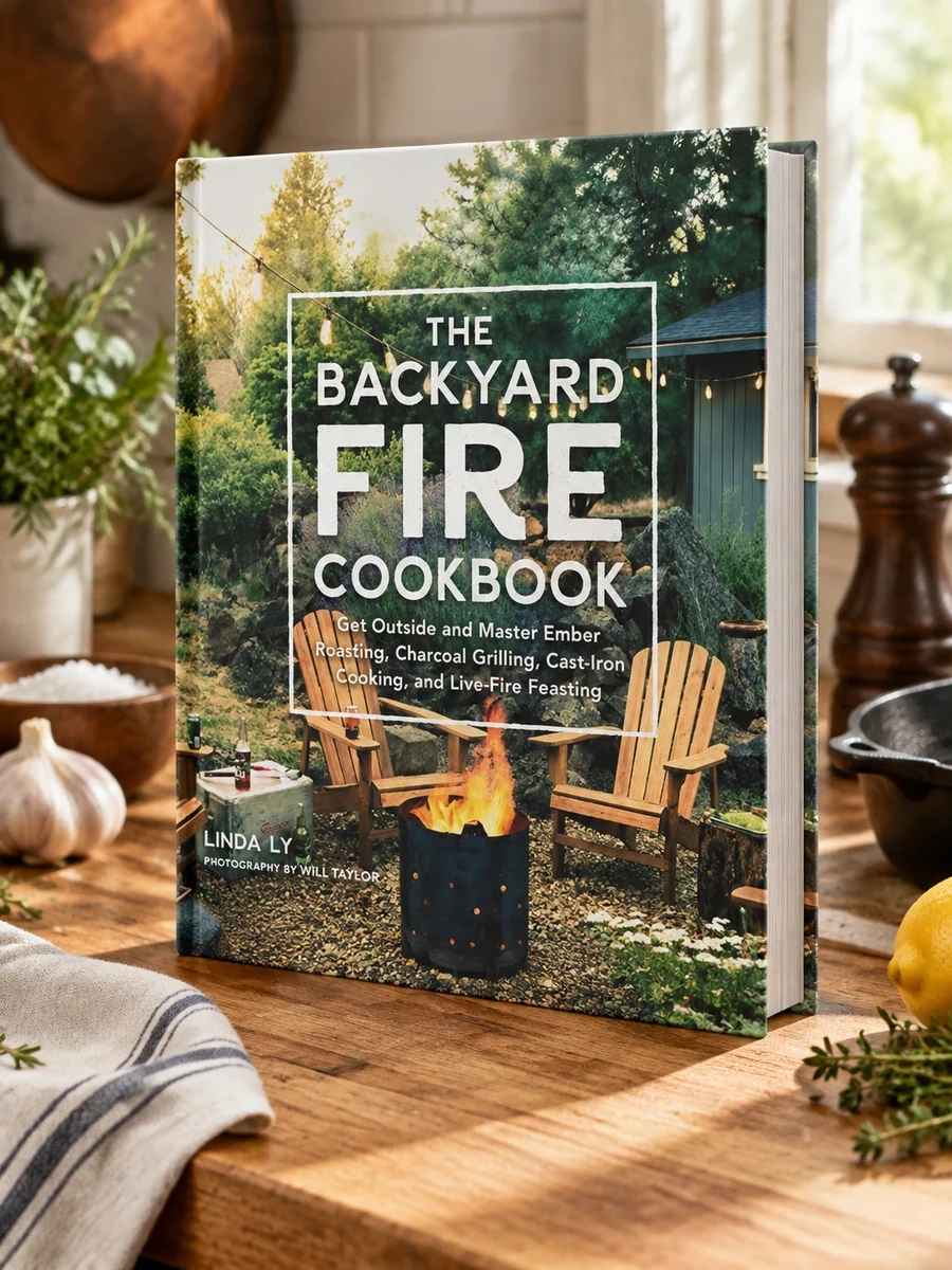 The Backyard Fire Cookbook: Get Outside and Master Ember Roasting, Charcoal Grilling, Cast-Iron Cooking, and Live-Fire Feasting