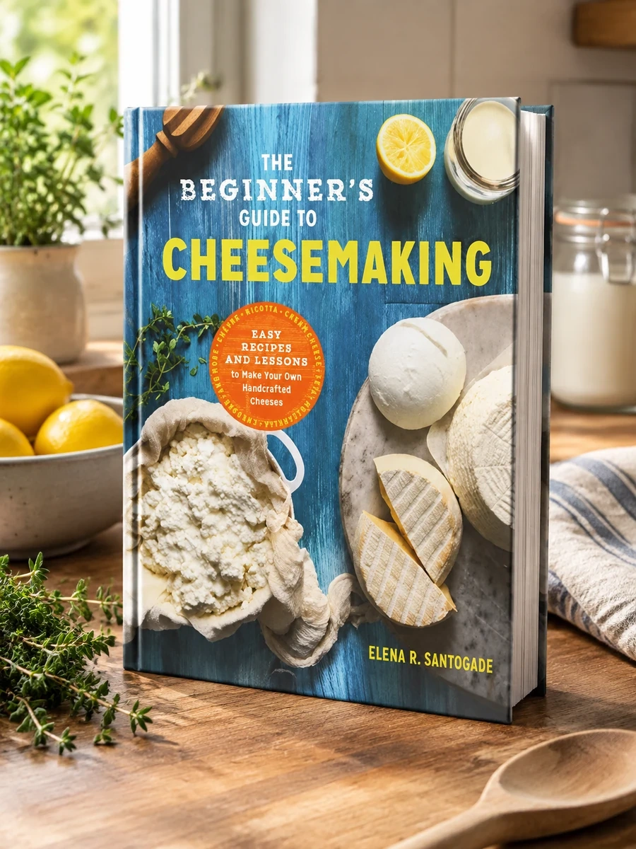 The Beginner's Guide to Cheese Making: Easy Recipes and Lessons to Make Your Own Handcrafted Cheeses