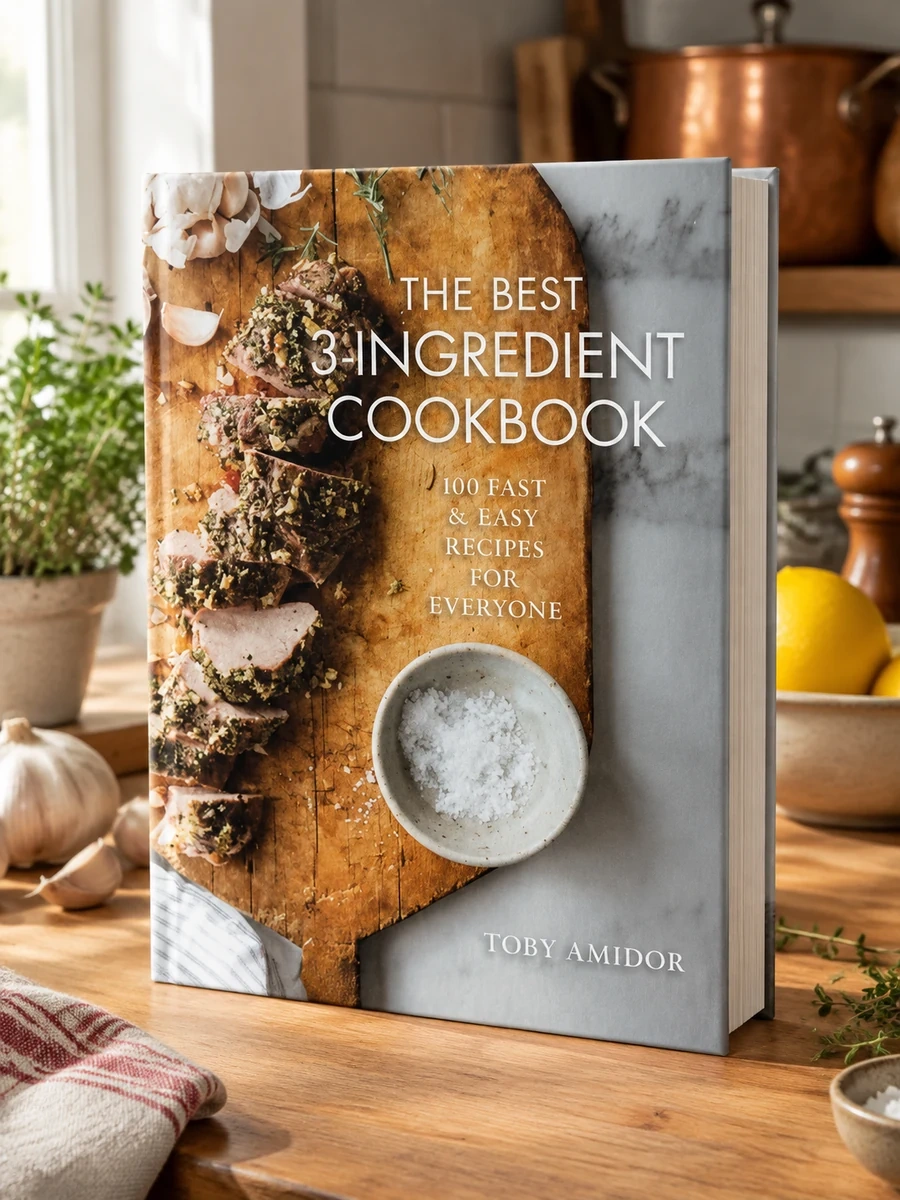 The Best 3-Ingredient Cookbook: 100 Fast and Easy Recipes for Everyone