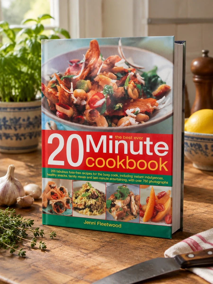 The Best-Ever 20 Minute Cookbook: 200 Fabulous Fuss-Free Recipes for the Busy Cook, with Over 800 Step-By-Step Photographs