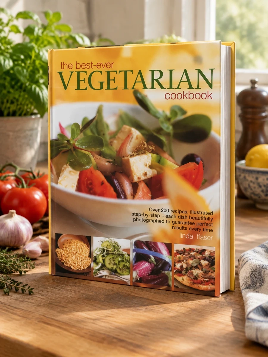 The Best-Ever Vegetarian Cookbook: Over 200 Recipes, Illustrated Step-By-Step - Each Dish Beautifully Photographed to Guarantee Perfect Results Every Time