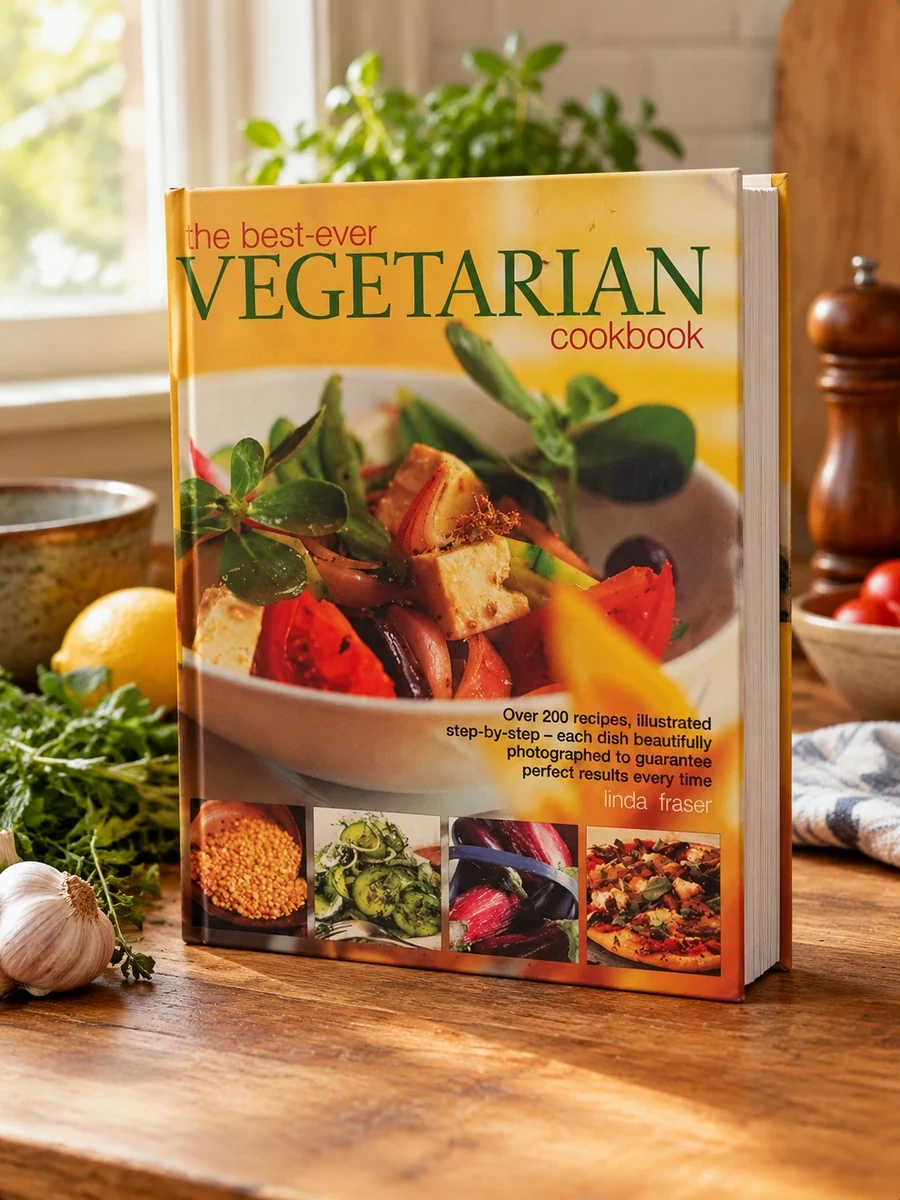The Best-Ever Vegetarian Cookbook: Over 200 Recipes, Illustrated Step-By-Step - Each Dish Beautifully Photographed to Guarantee Perfect Results Every Time