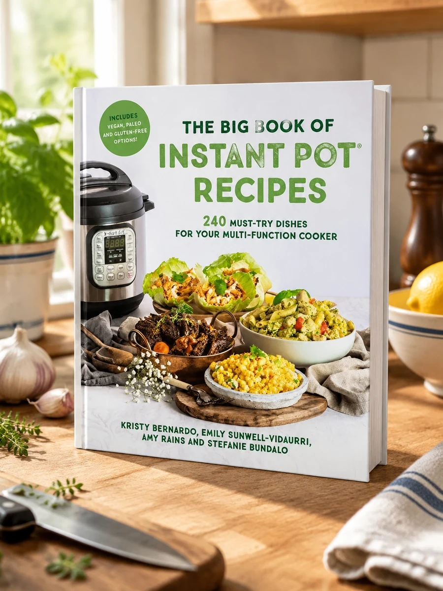 Cover of The Big Book of Instant Pot Recipes: 240 Must-Try Dishes for Your Multi-Function Cooker