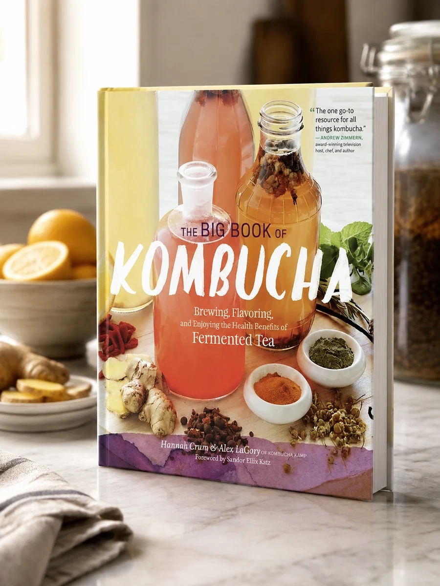 The Big Book of Kombucha: Brewing, Flavoring, and Enjoying the Health Benefits of Fermented Tea