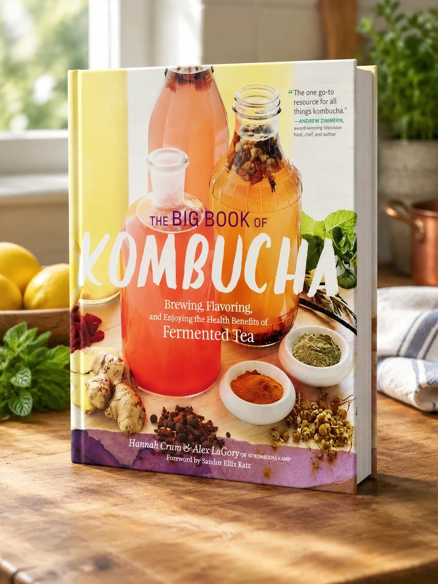 The Big Book of Kombucha: Brewing, Flavoring, and Enjoying the Health Benefits of Fermented Tea