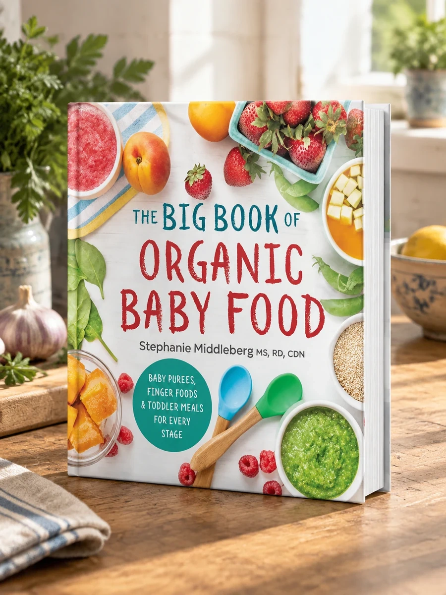 The Big Book of Organic Baby Food: Baby Purees, Finger Foods, and Toddler Meals for Every Stage