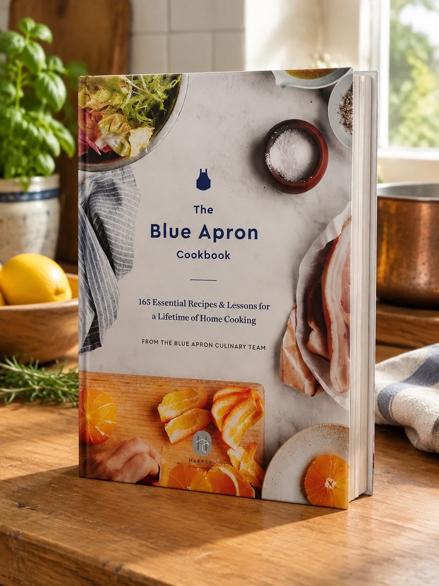The Blue Apron Cookbook: 165 Essential Recipes and Lessons for a Lifetime of Home Cooking