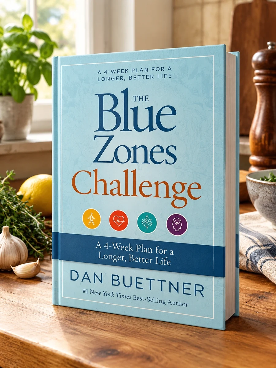 The Blue Zones Challenge: A 4-Week Plan for a Longer, Better Life