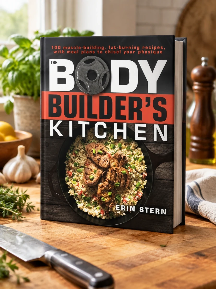 The Bodybuilder's Kitchen: 100 Muscle-Building, Fat Burning Recipes, with Meal Plans to Chisel Your