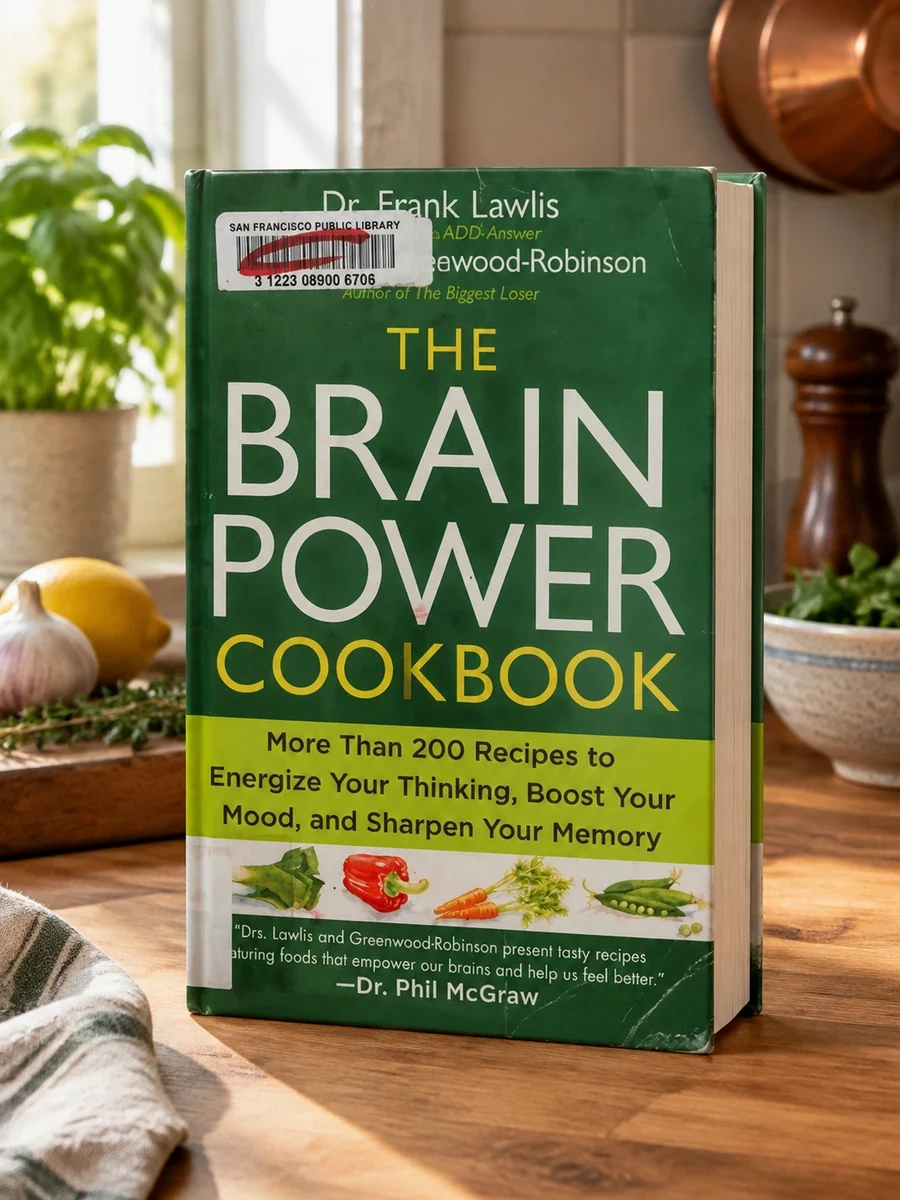 The Brain Power Cookbook: More Than 200 Recipes to Energize Your Thinking, Boost YourMood, and Sharpen Your Memory