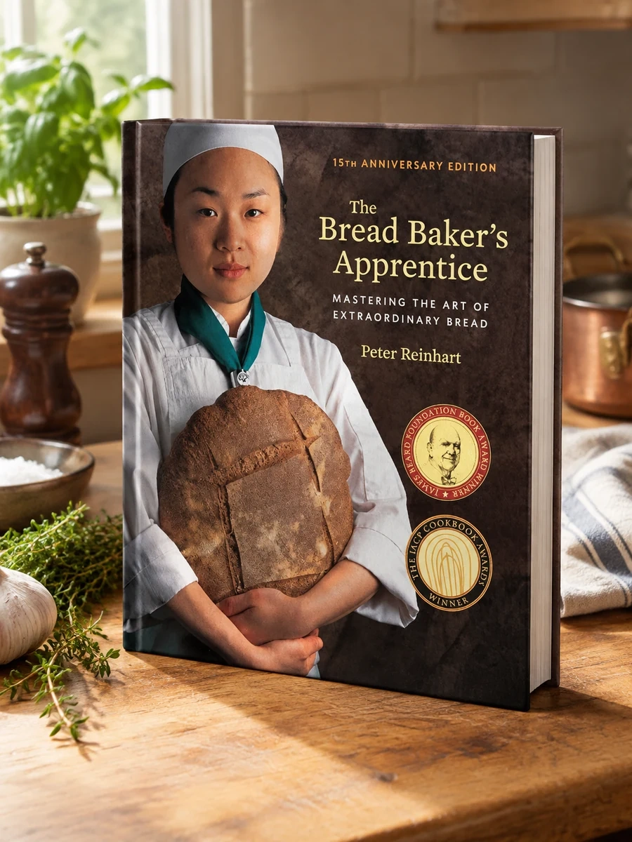 Cover of The Bread Baker's Apprentice, 15th Anniversary Edition: Mastering the Art of Extraordinary Bread [A Baking Book] (Revised)